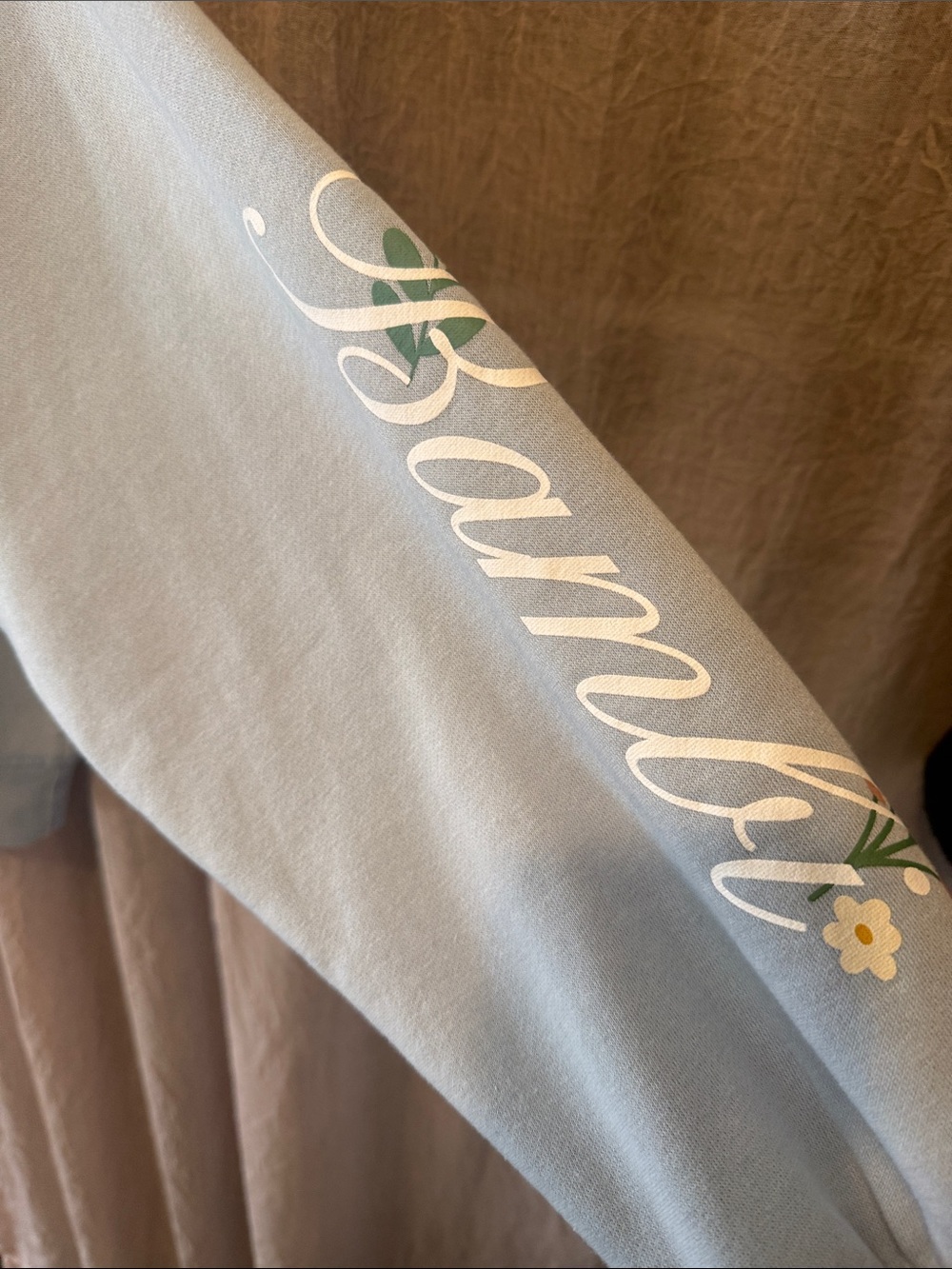 Disney Light Blue Bambi Graphic Sweatshirt - Picture 2 of 2
